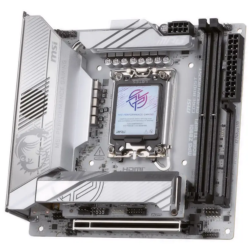 Montaje Placa Base MSI MPG Z890I EDGE TI WIFI Gaming PC Tres Cantos Montaje Placa Base MSI MPG Z890I EDGE TI WIFI Gaming PC Tres Cantos
